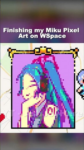 Hatsune Miku Pixel Art - Wspace #wspace #pixelart #hatsunemiku