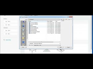 Change Project Template in Revit 2020