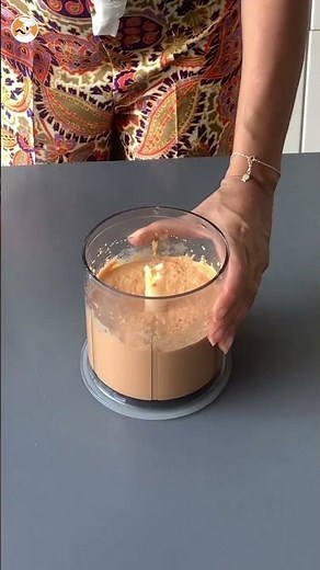 Houmous aux poivrons rouges, la tartinade parfaite pour l'apéro! #poivron #apero #tartinade