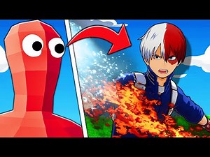 I UPGRADE this Wobbler into SHOTO TODOROKI! - TABS Unit Creator