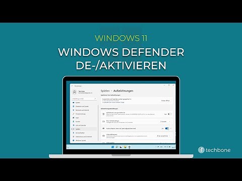 Windows Defender de-/aktivieren [Windows 11]