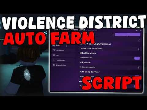 [🧪UPDATE] Roblox Violence District Script Auto Farm, God Mode & Auto Win Pastebin 2026