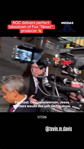 Tevin Davis on Instagram: "“Why dont you tell me, what you think is acceptable to tell a woman… Thank you.” A running theme from these mediocre men is the sexualization of women to undermine their legitimacy… and because they’ve been taught and allowed to believe that women exist for consumption, not conversation. Objectifying women is the refuge of men with nothing smart to contribute. @aoc 👏🏾"