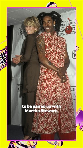Busta Rhymes favorite #VMAs moment? '97 with Martha Stewart, of course 🤞 | MTV