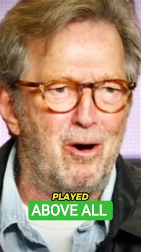 Eric Clapton Names the Only Band was out of Everybody's league #shorts