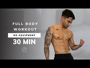 30 Min FULL BODY WORKOUT | No Equipment | No Repeat | At Home