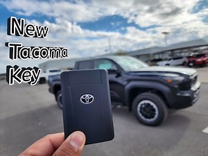 New Tacoma Card Key 2024