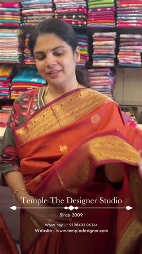 Follow @needlenthread_store Let’s stay connected there too! Saree Code - T | templedesigner.com