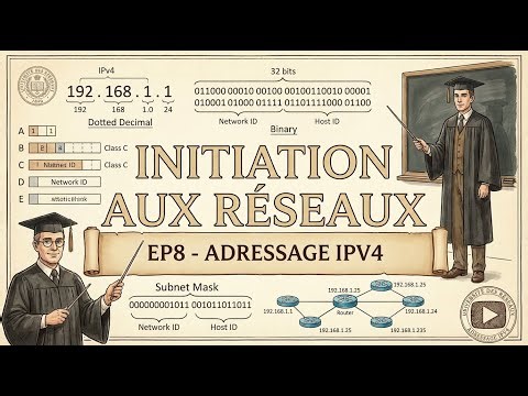 Initiation aux réseaux - ep8-Adressage IPV4
