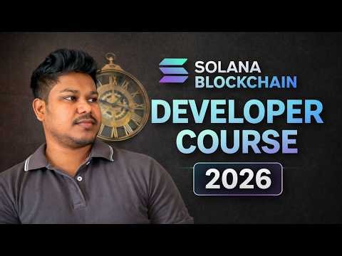Solana Blockchain Developer Course 2026 | Full Roadmap to Become a Solana Dev