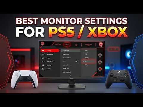 NEW! Best MSI Monitor Settings For PS5/XBOX