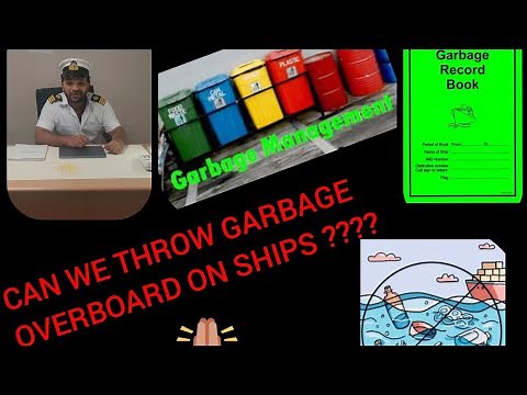 GARBAGE SEGREGATION ON SHIP ?#marpol annex5#Garbage on ships