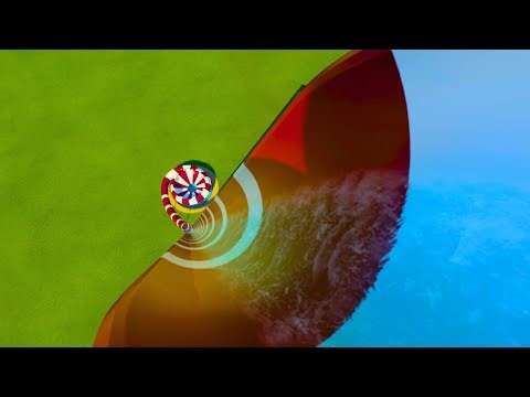 100 MPH Toilet Bowl Water Slide - Planet Coaster 2