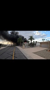🚒🔥 Yesterday, crews responded to yet another working house fire in Sun City. Firefighters endured heavy fire involvement and excessive storage conditions. This is the 4th working fire in the last 3 weeks for Sun City Fire crews. We’d like to thank all of our partners and agencies who came out yesterday. #suncityfire #fire #housefire #reelsviral #burn | Sun City Fire and Medical Department