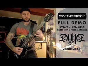 Synergy Rig Demo | SYN-2 + SYN 5050 | Diezel VH4 & Friedman BEBB | Victor Vicart (DVNE)