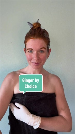 Ginger by Choice: Haare und Augenbrauen Nachfärben