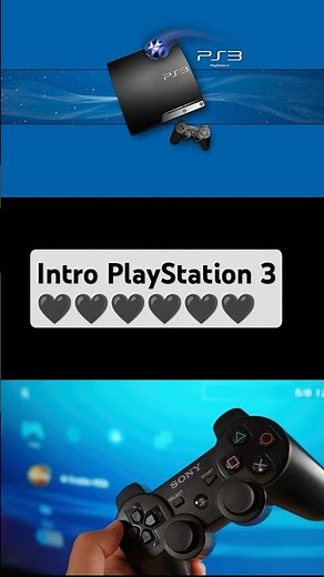 Intro PlayStation 3 🖤 #intro, #startup, #playstation3, #playstation