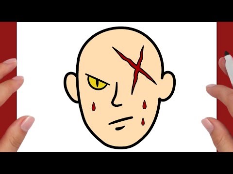 Easy Evil Face Drawing Tutorial for Kids | Cartoon Drawing Step by Step