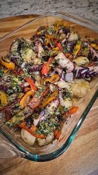 Portuguese Grilled Octopus with Batatas and House-Roasted Peppers