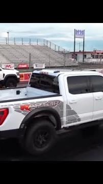 Raptor R vs Trx Drag Race