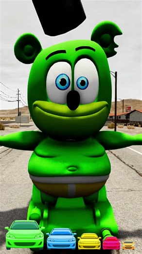 BeamNG Drive, compact vs large crash, car deformation test, collision physics #beamngexperiments