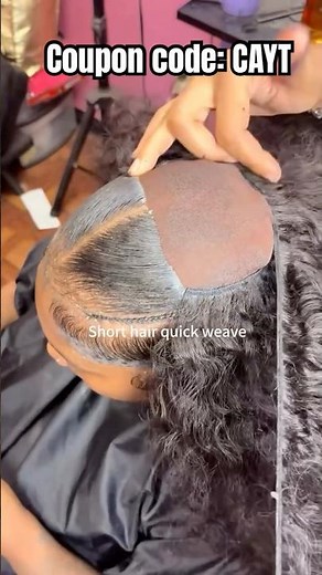 Leave Out Quick Weave On Short Hair😍Raw Human Hair Bundles | Protective Hairstyle Ft.#ulahair