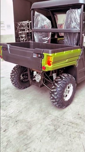 Utility Terrain Vehicle (UTV) — compact, powerful, and built for tough jobs on any terrain.