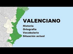 Valencian, the language of Valencia