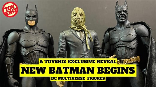 BRAND NEW BATMAN BEGINS FIGURES | A Toyshiz Exclusive Reveal | McFarlane Toys