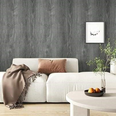 1 Roll Of Retro Oak Wood Grain Vinyl Contact Paper/Self-Adhesive Removable/Waterproof/Suitable For Bedroom/Living Room/Bathroom/Kitchen Cabinets/Countertops/Desks/Old Wooden Doors/Wardrobes/Floor Tile Stickers/Renovation Stickers/Wall Decor/Furniture Renovation/Wood Grain Wallpaper/Kitchen Backsplash/Thickened/Durable/Modern Wallpaper | SHEIN