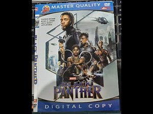 Opening to Black Panther 2018 DVD