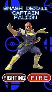 CAPTAIN FALCON AS A POKEMON? what Type would he be with Every Super Smash Bros Character?
