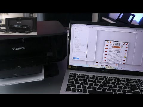 How to Print From Laptop To Canon Print | Print Tutorial | Print Double Sided