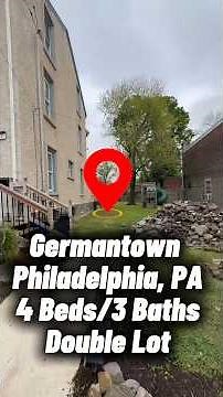 🏡🔥Double Lot Totally Renovated Home in Germantown (Philadelphia, PA)