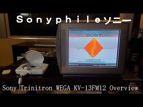Sony 13" Trinitron WEGA KV-13FM12 Overview