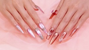 Cat Eye Gel Nail Polish 16ml Brown Gel Polish Holographic Glitter UV/LED Gel Polish Manicure with Magnetic Stick