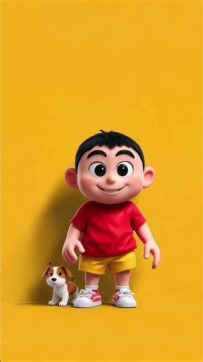 3D Cartoon Kid Thumbs Up | Viral Animation Short with Trending Song Finding Her