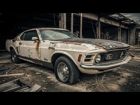 ASMR Car Restoration! 1970 Ford Mustang Full Restoration from Abandoned to Looking CLASSIC