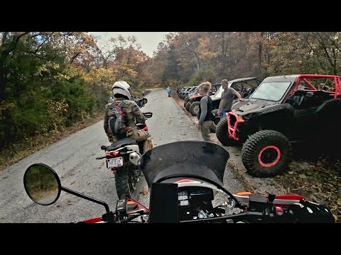 Moto camping Part 3// Side by sides and ATV Trails