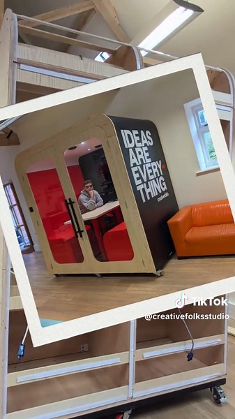 The rumours are true… Da Pod Is Here! 🙌 And of course we had it wrapped with our ‘ideas are everything’ mantra. Now all that’s left to do is fill it with good ones. Fancy joining us? 😉 #IdeasAreEverything #CreativeAgency #BrandingServices