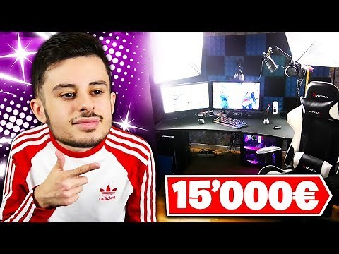 ENFIN... MON NOUVEAU SETUP GAMING À 15.000€ !! 😱