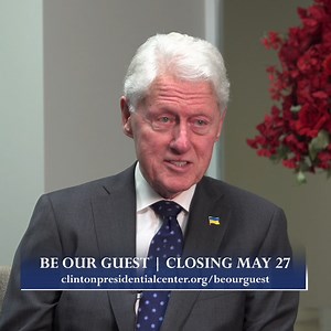 1.6K views · 80 reactions | ✨ A State Send-off: This is your last weekend to visit "Be Our Guest!" Hear President Bill Clinton reflect on how he used state visits to strengthen diplomatic relations. "Be Our Guest" closes on May 27. Plan your visit: clintonpresidentialcenter.org/BeOurGuest | Clinton Presidential Center | Facebook