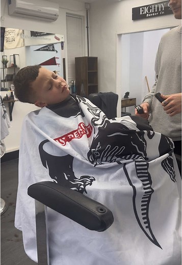 Cute Kid Falls Asleep During Haircut