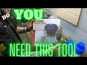 Harbor Freight tumbler review, removing rust from rusted bolts.