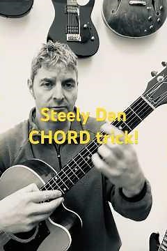 Instant Steely Dan! Quick guitar lesson #guitarcraft #electricguitar #guitar #gibson