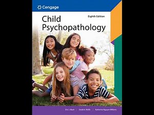 Introduction to Mental Disorders in Children and Adolescents | Chapter 1 – Child Psychopathology