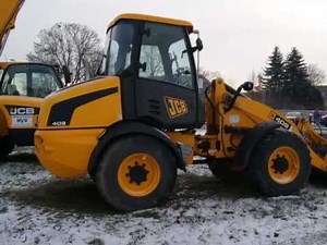 JCB 409 Radlader Baumaschine Skid Steer Loaders Bagger Baumaschine Kraft Baugerät Spezialwerkzeug