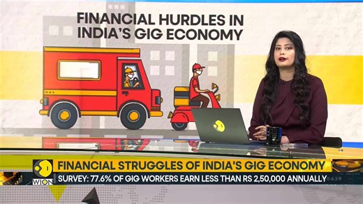 Financial struggles of India's gig workers | World Business Watch | WION