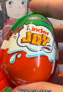 Nowe Kinder Joy Minecraft w Biedronkach