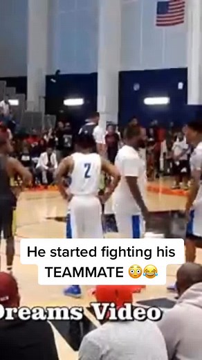 The Game Gets Heated on the Court with Teammates | Basketball Fight